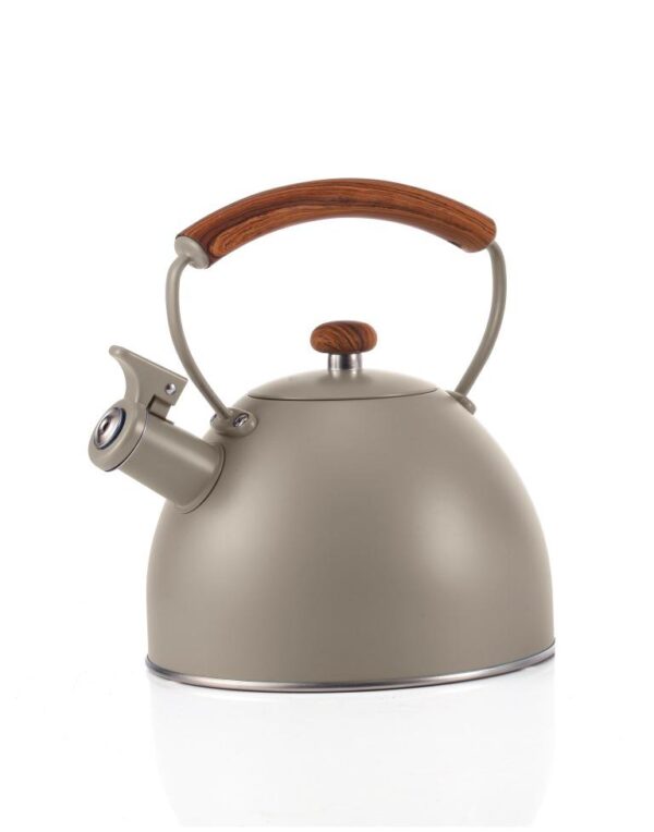 TETERA INOX RUBBERWOOD  GRIS